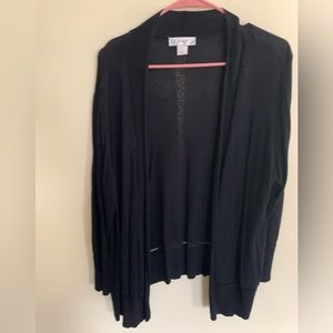 Black cardigan
